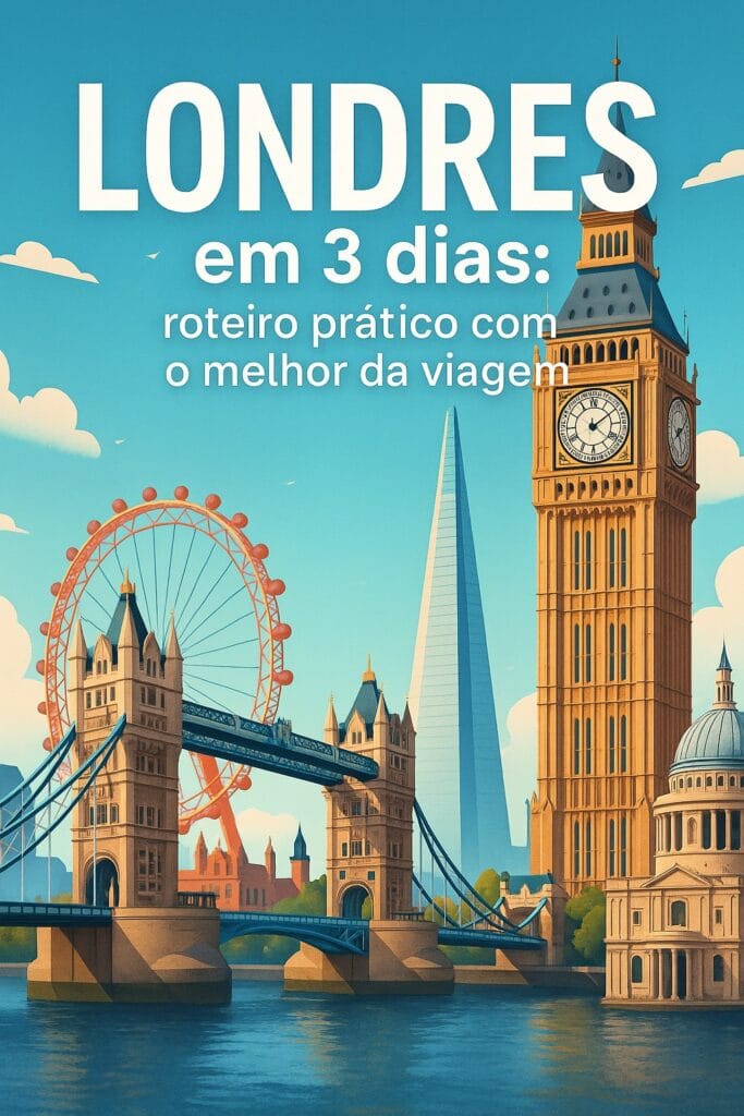 Londres em 3 dias: Roteiro prático - viajandonoroteiro.com