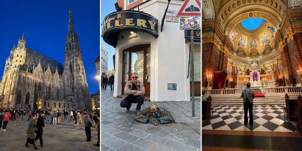 Atrações de Viena, Bratislava e Budapeste no roteiro pelo Triângulo Imperial